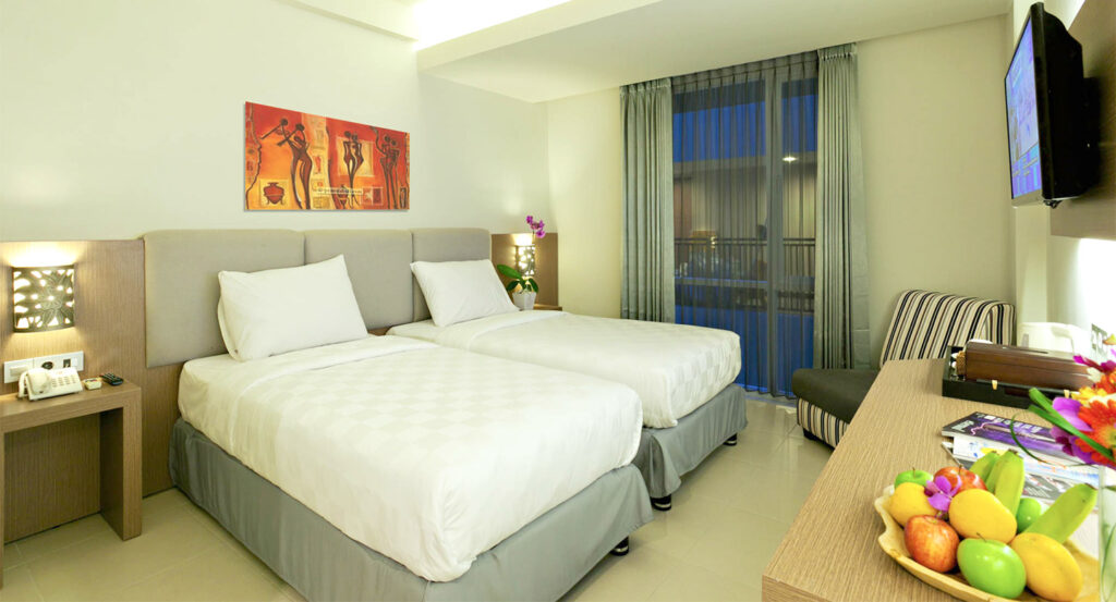 Rooms at Euphoria Kuta Hotel