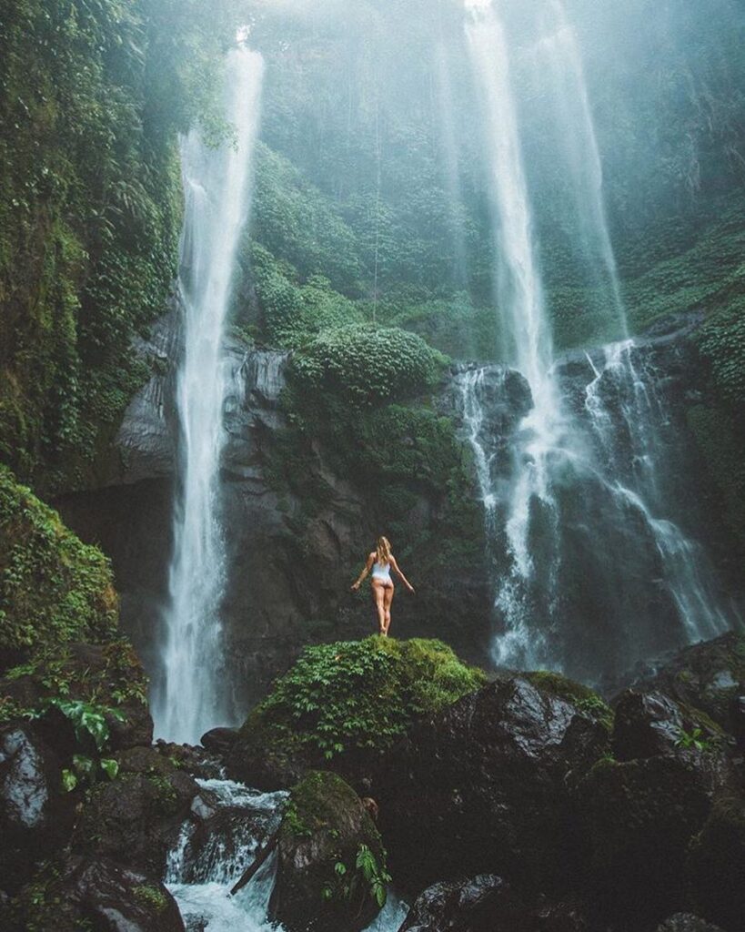 Peaceful Natural Atmosphere at Mekalongan Waterfall