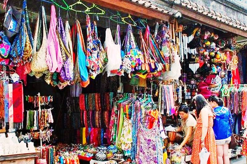 Traditional Art Market In Bali