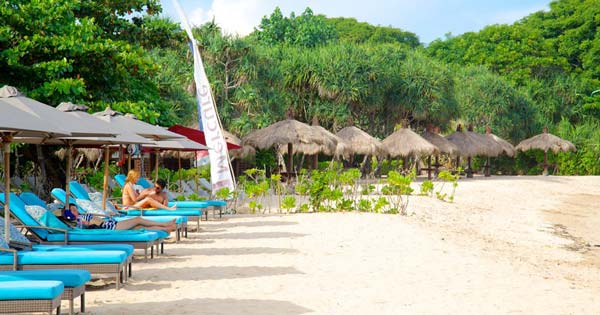 Popular White Sand Tourist Places in Bali, Mengiat Beach