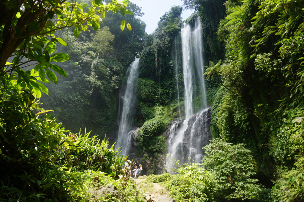 The Attraction of Lemukih Waterfall