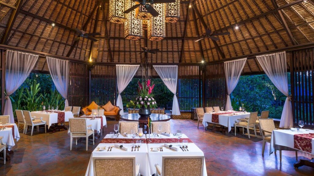 The Beauty of a Comfortable Tropical Atmosphere at Dulang Restaurant Nusa Dua