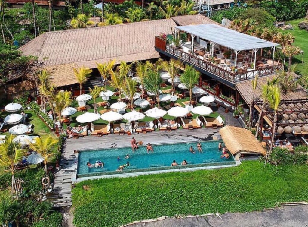 The Canggu Lawn Outdoor Area is Very Attractive