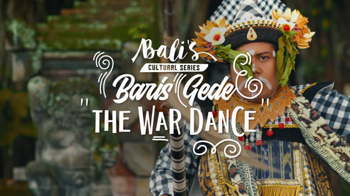Traditional Baris Dance in Bali