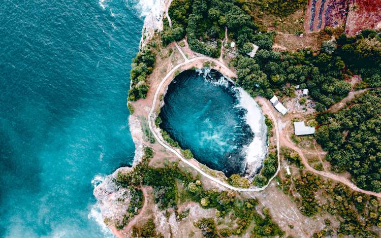 Natural Beauty of Broken Beach Nusa Penida